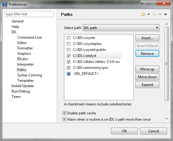 Adding the Coyote Library to your IDL Path.