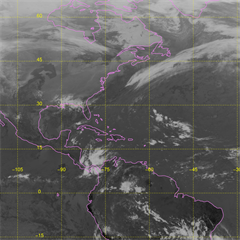 GOES GeoTiff Image Plot