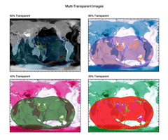 Multiple Transparent Images