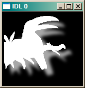 The image alpha channel.